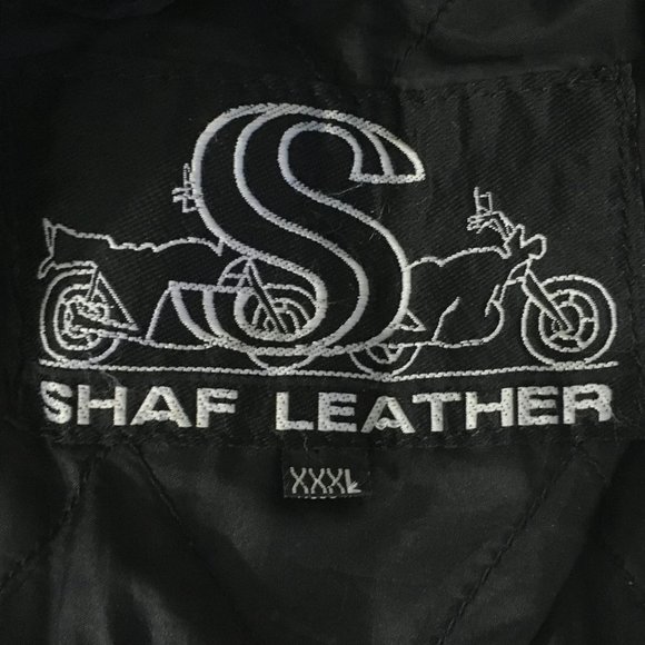 Retro Leather Motorcycle Jacket - Picture 9 of 9